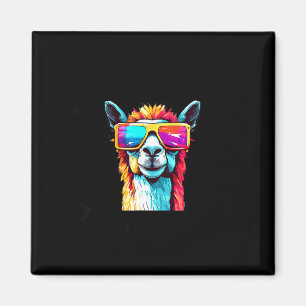 Aimant Mignon Lama Éclipse Solaire 8 Avril