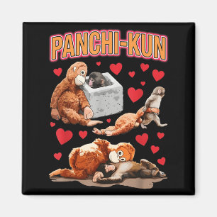 Aimant Mignon panchi-kun bébé singe bébé singe mème drôle