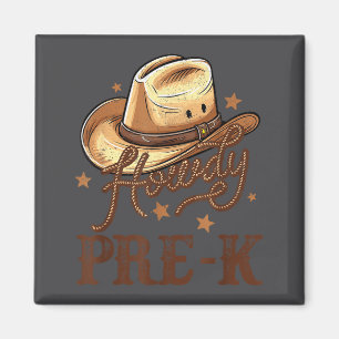 Aimant Mignon Pré K Country Howdy K Pré Western Rodeo Ens
