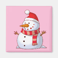 Mignonne bonhomme de neige de Noël