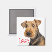 Aimant Mignonne Chien Chien Maman Amoureux des chiens Air (Recto/Verso)