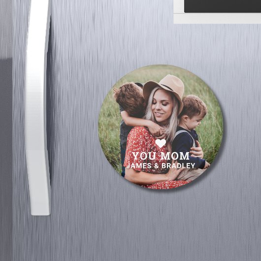 Aimant Mignonne COEUR AIME-TOI MÈRE Fête des mères