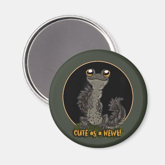 Aimant Mignonne comme un Newt ! (Recto/Verso)