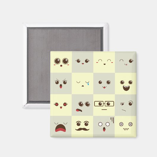 Aimant Mignonne face (Recto/Verso)