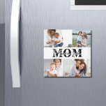 Aimant Mignonne JE T'AIME MOM Fête des Mères Photo<br><div class="desc">Cute I Love You Maman Mother's Day Photo Magnets 4 of your favorite photos with the texte "I love you Maman" en black typographiy moderne. Design by ©Evco Studio www.zazzle.com/store/evcostudio</div>