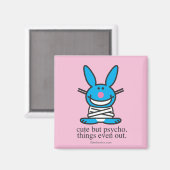 Aimant Mignonne mais psycho (Recto/Verso)