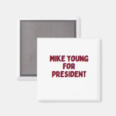 Aimant Mike Young, Président (Recto/Verso)