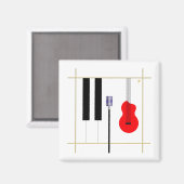 Aimant Mikrofon och Instrument (Recto/Verso)