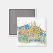 Aimant Milan (Recto/Verso)