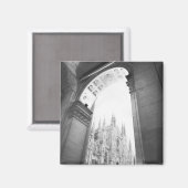 Aimant Milano Italie, Galleria Vue du Duomo (Recto/Verso)