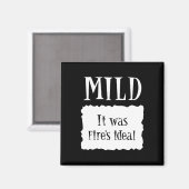 Aimant MILD - Paquet chaud Halloween Costume Taco 1 (Recto/Verso)