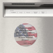 Aimant MILITAIRE - Pourquoi avoir une armée... (In Situ (Lave-vaisselle))