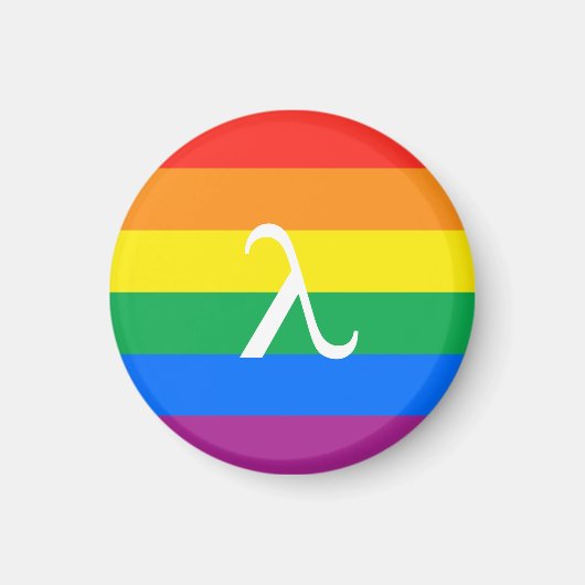 Aimant Militantisme Gay Pride (Devant)