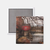 Aimant Mill - Clinton, NJ - Le moulin et la roue (Recto/Verso)