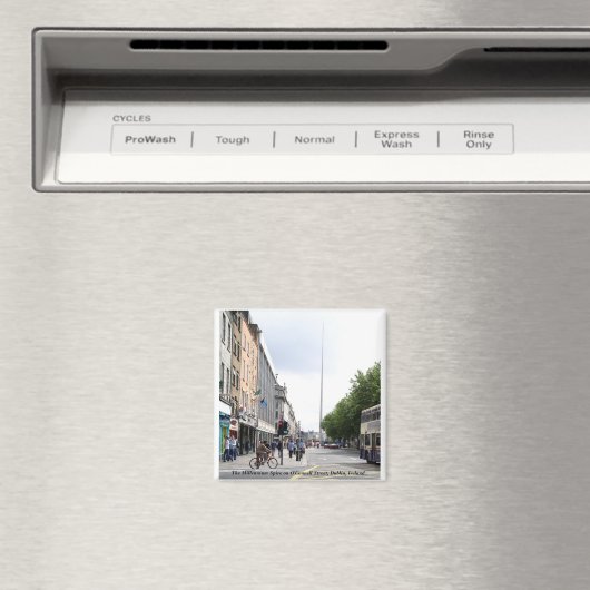 Aimant Millennium Spire, Dublin, Irlande (In Situ (Lave-vaisselle))