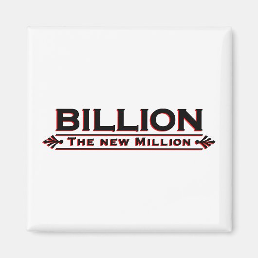 Aimant Milliard De Nouveaux Millions (Devant)