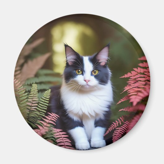 Aimant Millie Le Chat Ragdoll, (Devant)