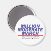 Aimant Million Modérée Mars Pile Bleue (Recto/Verso)