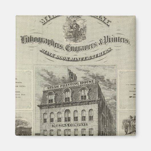 Aimant Mills & Company, Des Moines, Iowa (Devant)