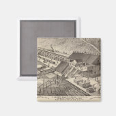 Aimant Mills de Hersey, Minnesota (Recto/Verso)