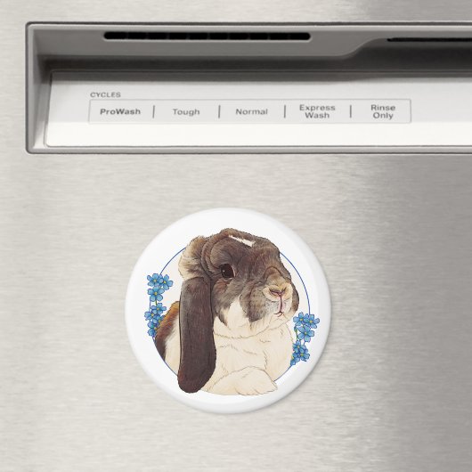 Aimant Milly Moo Bunny (In Situ (Lave-vaisselle))