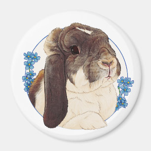 Aimant Milly Moo Bunny