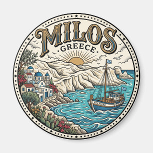 Aimant Milos Grèce