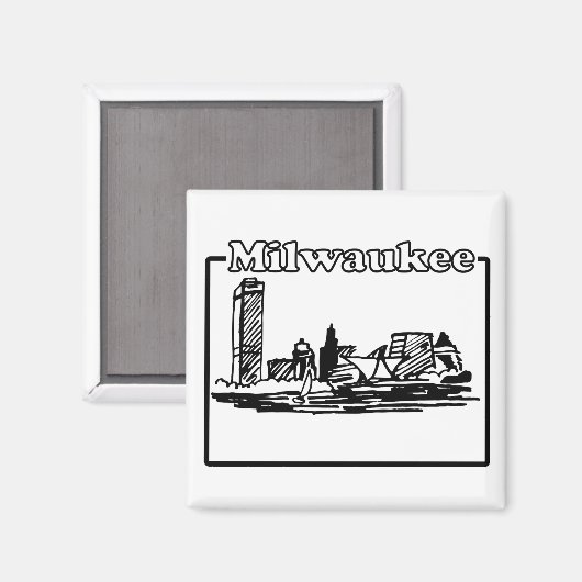 Aimant Milwaukee (Recto/Verso)