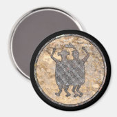 Aimant Mimbres Poterie Design "La couverture Mariage" (Recto/Verso)