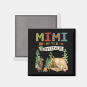 Aimant Mimi Of The Happy Camper First Birthday Camng (Recto/Verso)