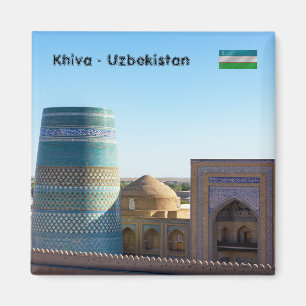 Aimant Minaret mineure Kalta inachevé - Khiva, Ouzbékista