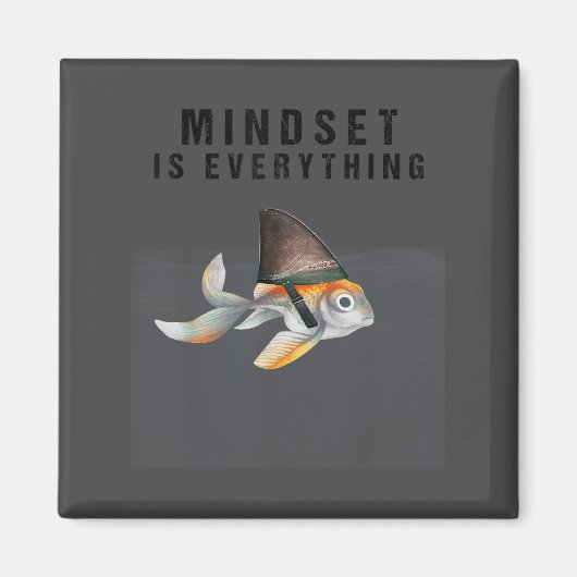 Aimant Mindest Is Everything - Motivational Quote Insrati (Devant)