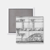 Aimant Mine d'argent de La Croix-aux-Mines, Lorraine 2 (Recto/Verso)