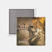 Aimant mine d'argent Schwaz (Recto/Verso)