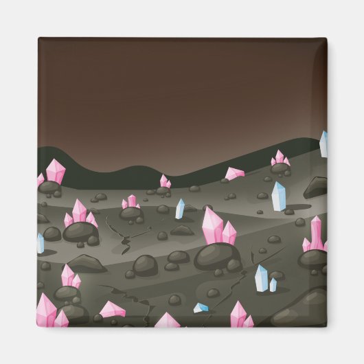 Aimant Mine de diamants (Devant)