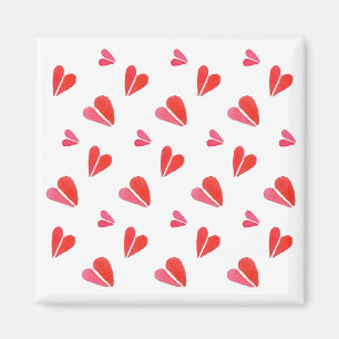 Aimant MINI COEURS Carré