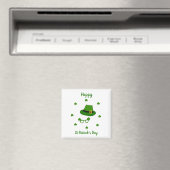 Aimant Mini Mignonne Bonne St Patrick Joyeuse Journée (In Situ (Lave-vaisselle))