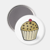 Aimant Mini Muffin mignon (Recto/Verso)