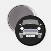 Aimant Mini voiture Austin classique (Recto/Verso)