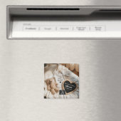 Aimant Minimal Bearly Wait teddy pregnancy announcement  (In Situ (Lave-vaisselle))