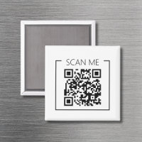 Minimaliste Code QR Scannez-Moi Entreprise