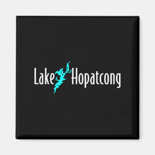 Aimant Minimaliste Lac Hopatcong - New Jersey