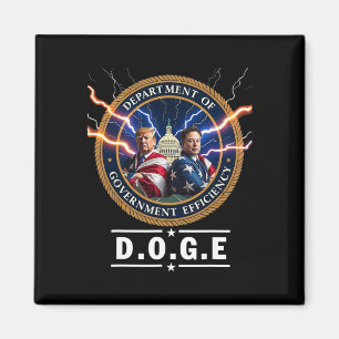 Aimant Ministère De L'Efficacité Gouvernementale Doge Tru