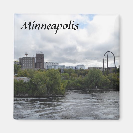 Aimant Minneapolis Mississippi (Devant)