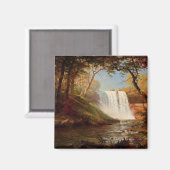Aimant Minnehaha Falls, art de Albert Bierstadt (Recto/Verso)