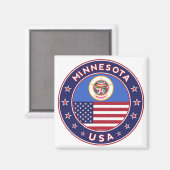 Aimant Minnesota (Recto/Verso)