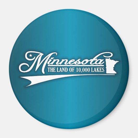 Aimant Minnesota État minier (Devant)