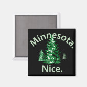Aimant Minnesota Nice. Point ! (Recto/Verso)