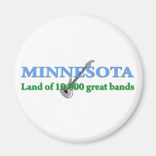 Aimant Minnesota - Terre de 10 000 bandes