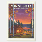 Aimant Minnesota vintage (Recto)